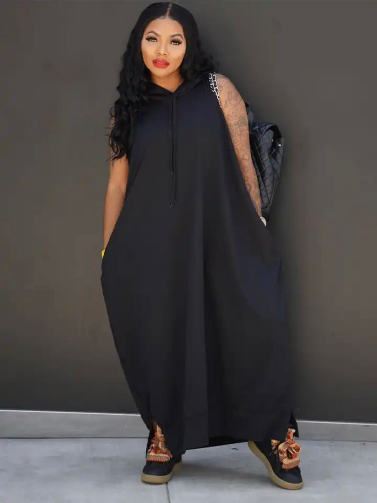 Lena Hooded Maxi – cREEations The Boutique LLC