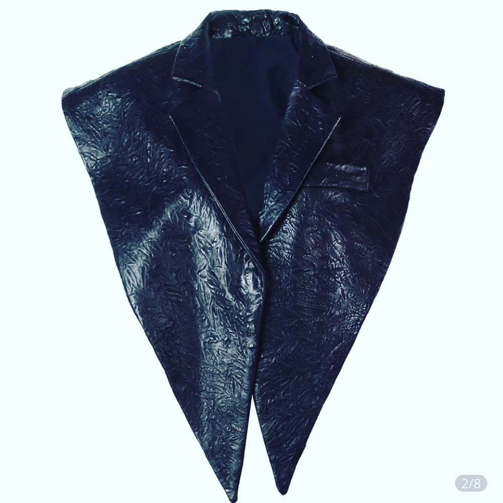 Lexi Overlay Leather Vest